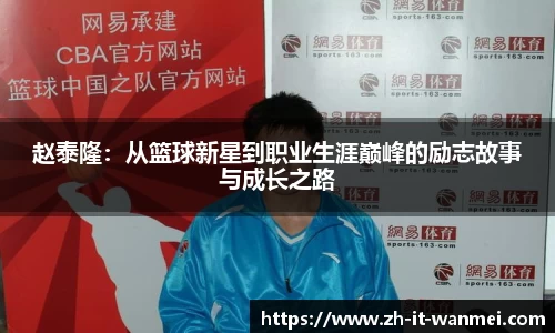 赵泰隆：从篮球新星到职业生涯巅峰的励志故事与成长之路